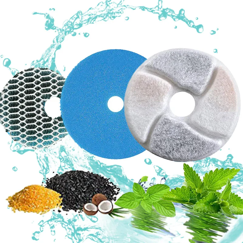 Фильтры для фонтана для домашних животных NPET из нержавеющей стали, подходящие для диспенсера для воды WF170/WF150/WF140, содержит 8 сменных фильтров
Фильтры для фонтана для домашних животных NPET из нержавеющей стали, подходящие для диспенсера для воды WF170/WF150/WF140, содержит 8 сменных фильтров