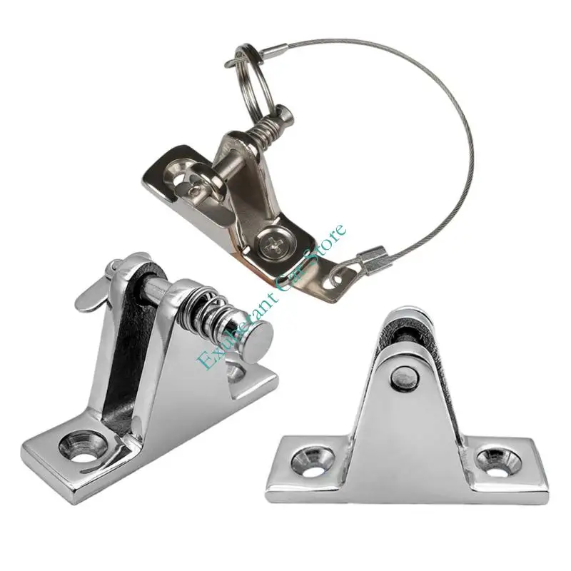 Boat Top Deck Hinge Stainless Steel Fitting Deck Hardware Marine Grade Boat Hinges with Mounting Screw Yacht Accessories
Boat Top Deck Hinge Stainless Steel Fitting Deck Hardware Marine Grade Boat Hinges with Mounting Screw Yacht Accessories