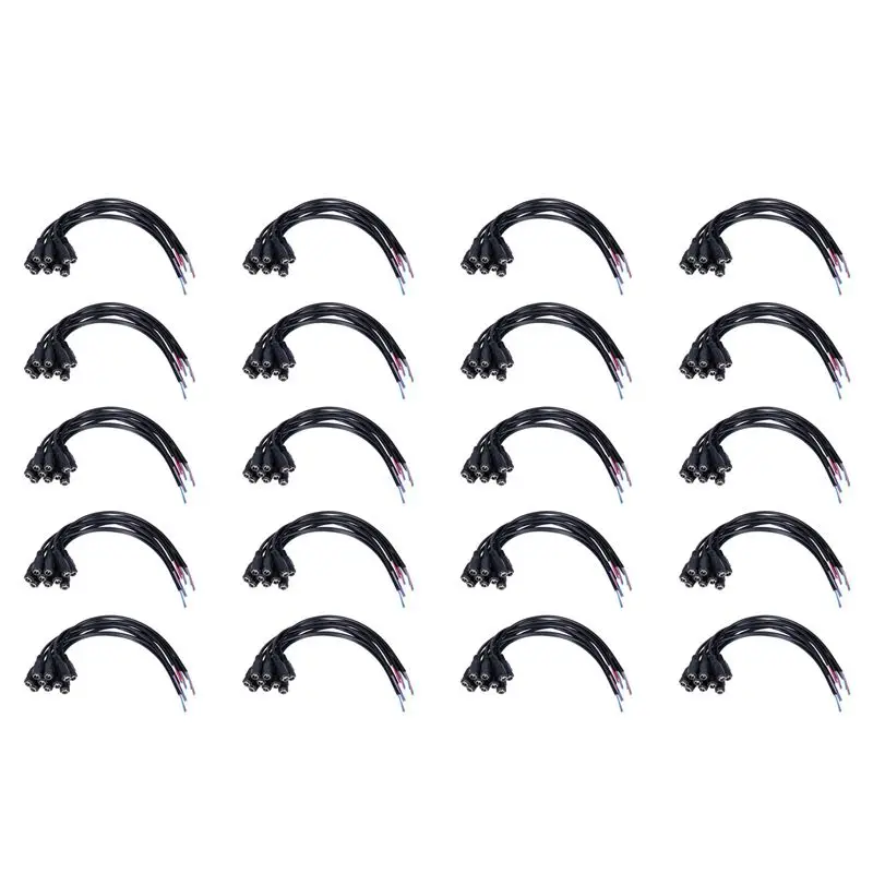 A33T-200Pcs 12V DC Power Plug Female Jack Plug Connector Cable 5.5X2.1Mm With Cord Cable 15CM For CCTV LED Strip Light
A33T-200Pcs 12V DC Power Plug Female Jack Plug Connector Cable 5.5X2.1Mm With Cord Cable 15CM For CCTV LED Strip Light