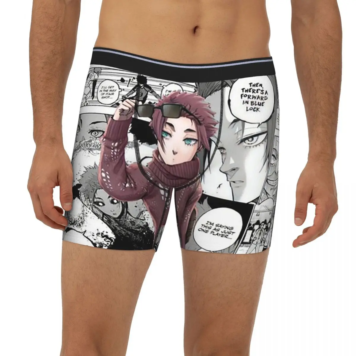 Itoshi Sae Blue Lock мультфильм аниме длинные трусы-боксеры короткие мужские трусы удобное нижнее белье для мужчин подарок бойфренду
Itoshi Sae Blue Lock мультфильм аниме длинные трусы-боксеры короткие мужские трусы удобное нижнее белье для мужчин подарок бойфренду
