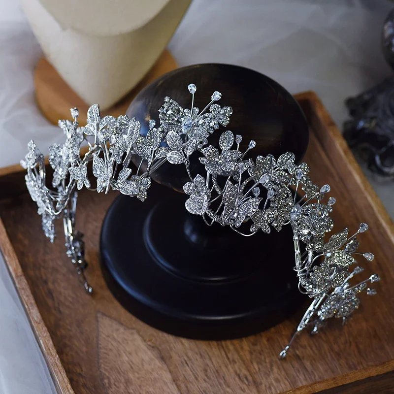 Sparkling Irregular CZ Zircon Crystals Bridal Headband Wedding Tiaras Headpieces Brides Hair Accessories Evening Wear
Sparkling Irregular CZ Zircon Crystals Bridal Headband Wedding Tiaras Headpieces Brides Hair Accessories Evening Wear