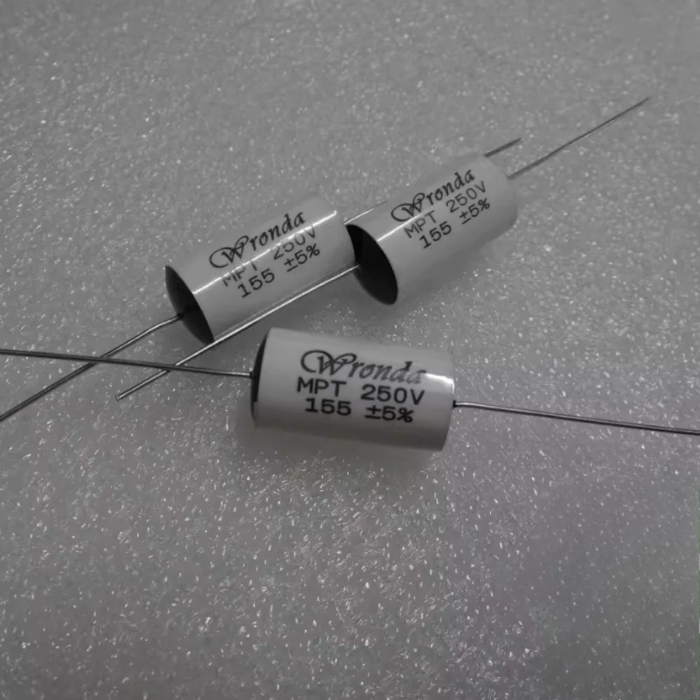 5pcs/lot MPT 1.5uf/250v 1u5 155 Brand New Axial Non-polarized Frequency Divider Capacitor
5pcs/lot MPT 1.5uf/250v 1u5 155 Brand New Axial Non-polarized Frequency Divider Capacitor