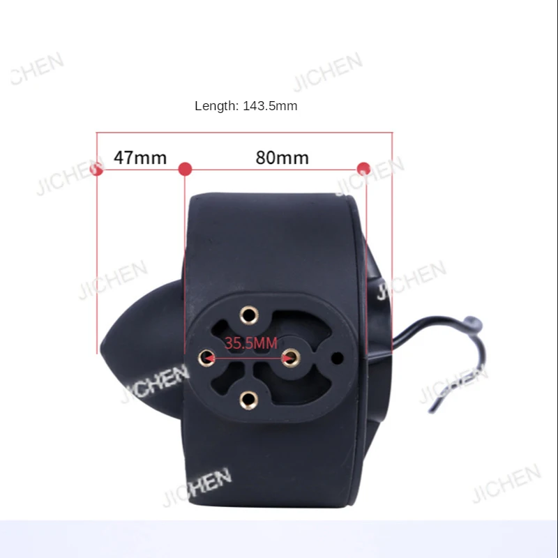 800W High Speed ROV Underwater Propeller for Fishing Boat Kayak Modified Submersible Robot 24-48V 10A 130N,1pc
800W High Speed ROV Underwater Propeller for Fishing Boat Kayak Modified Submersible Robot 24-48V 10A 130N,1pc