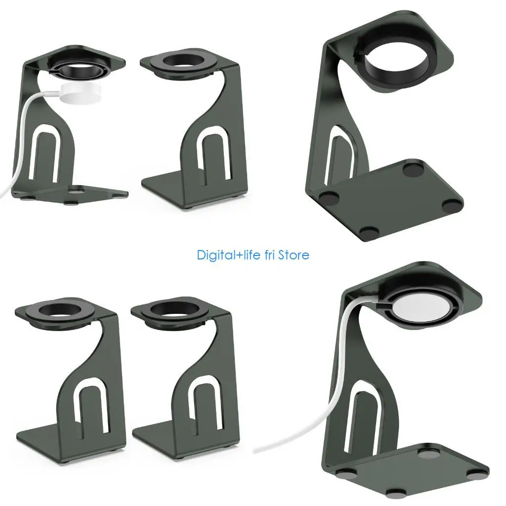E06D Adjustable Metal Watch Stand Holder Rack Compatible 40mm 44mm 46mm Charging Vibration Resistant Design for Watch 8/7/6/5
E06D Adjustable Metal Watch Stand Holder Rack Compatible 40mm 44mm 46mm Charging Vibration Resistant Design for Watch 8/7/6/5