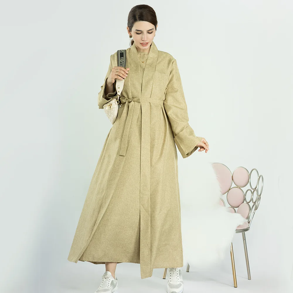 Autumn Collection Elegant Muslim Abaya Dress for Women Afghan V-Neck Maxi Casual Dresses Beautiful Embroidery Abayas
Autumn Collection Elegant Muslim Abaya Dress for Women Afghan V-Neck Maxi Casual Dresses Beautiful Embroidery Abayas