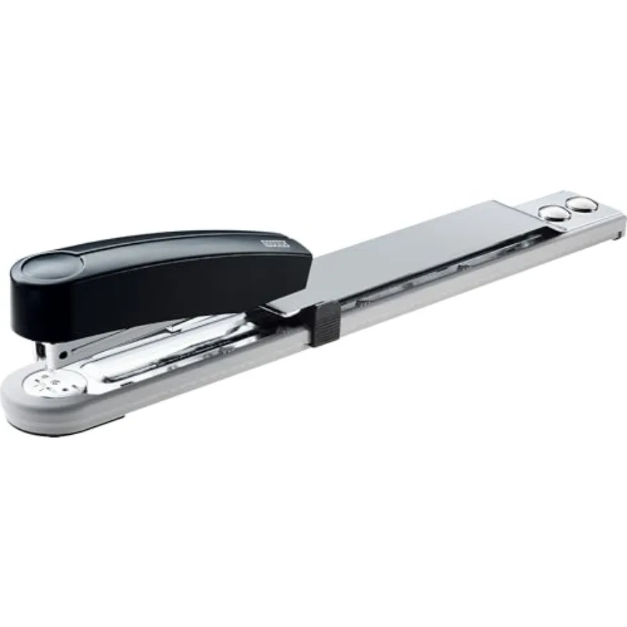 B15 Long Arm Stapler 9.75" Staple Depth 25 Sheet Capacity German Engineered Staple Pin Steel Drive 25 Year Warranty 020-1536
B15 Long Arm Stapler 9.75" Staple Depth 25 Sheet Capacity German Engineered Staple Pin Steel Drive 25 Year Warranty 020-1536