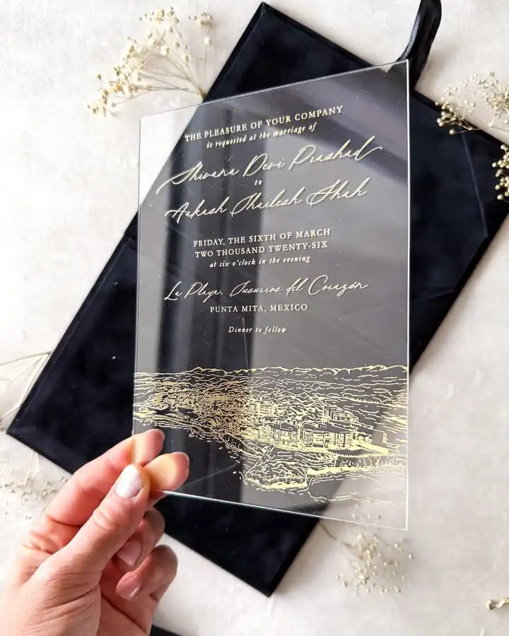 Navy Blue Envelop Invitations Card Wedding European faire part de mariage Elegant Invitation Marriage Acrylic Invitations Card
Navy Blue Envelop Invitations Card Wedding European faire part de mariage Elegant Invitation Marriage Acrylic Invitations Card