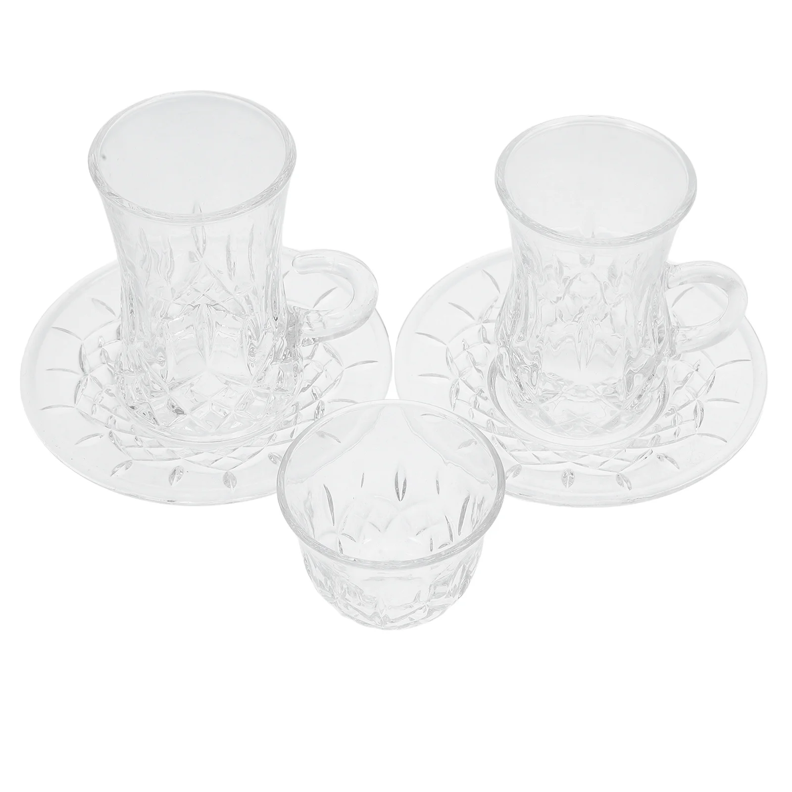 1Set Turkish Coffee Cup Vintage Glass Latte Cups Small Size Clear Tableware for Red Tea and Other Hot Drinks Turkish Coffee Cups
1Set Turkish Coffee Cup Vintage Glass Latte Cups Small Size Clear Tableware for Red Tea and Other Hot Drinks Turkish Coffee Cups