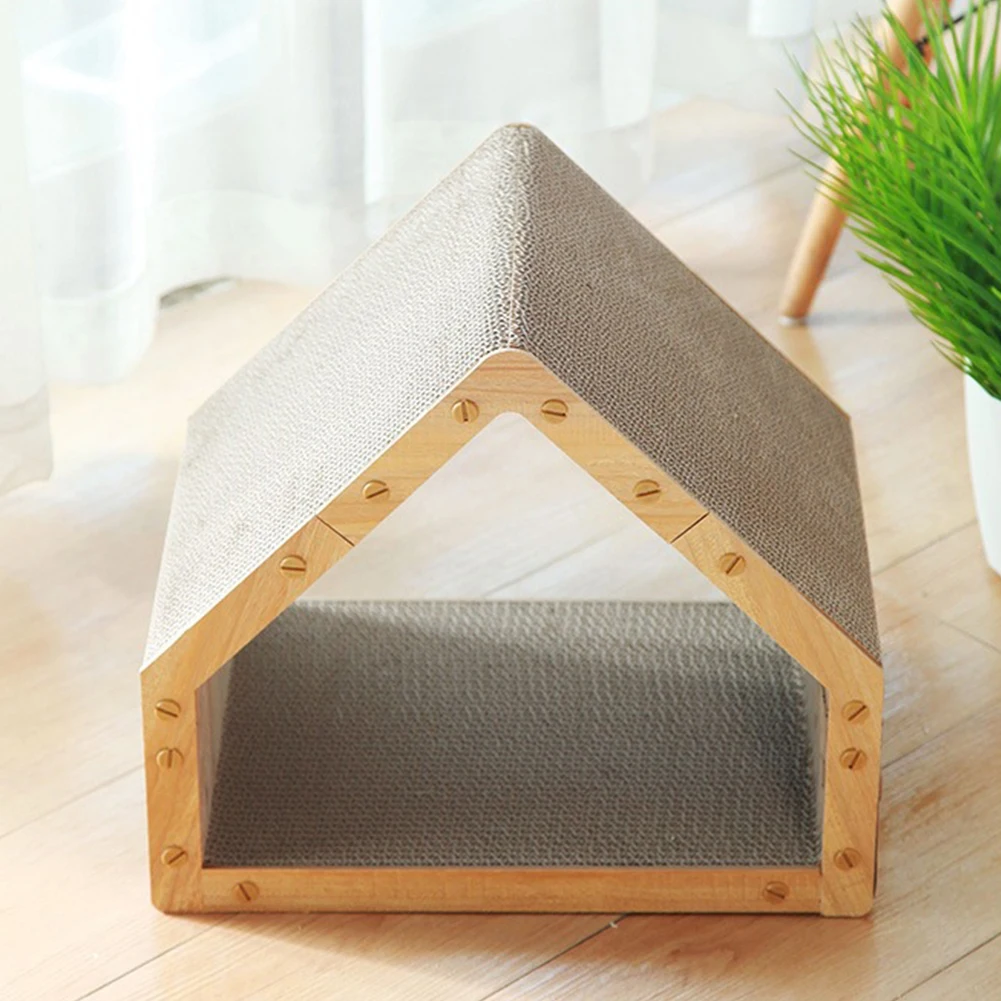 Cardboard Cat Scratcher Cat Scratching Post Scratching Board Pad for Indoor Cats & Kittens
Cardboard Cat Scratcher Cat Scratching Post Scratching Board Pad for Indoor Cats & Kittens