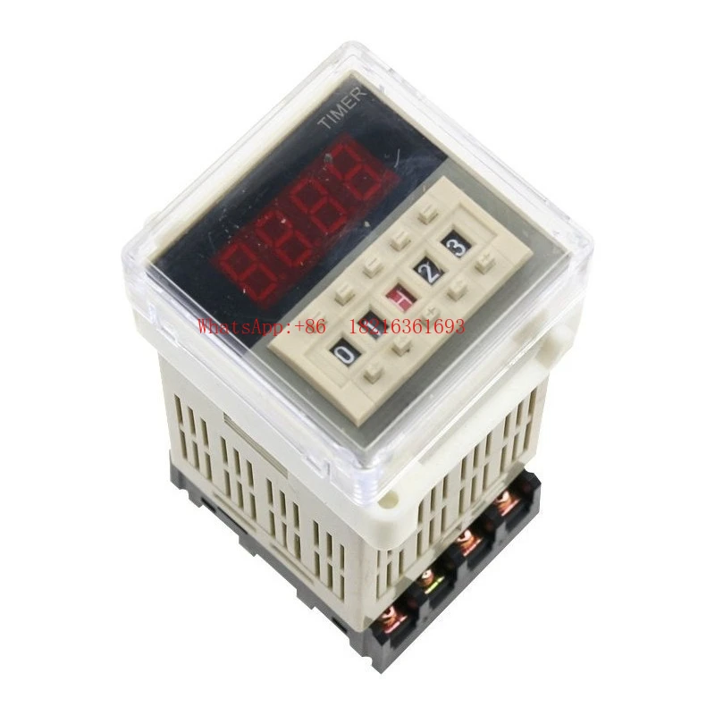 Digital Time Relay DH48S-2Z Two Delay Touchpoint 380V220V 24V
Digital Time Relay DH48S-2Z Two Delay Touchpoint 380V220V 24V
