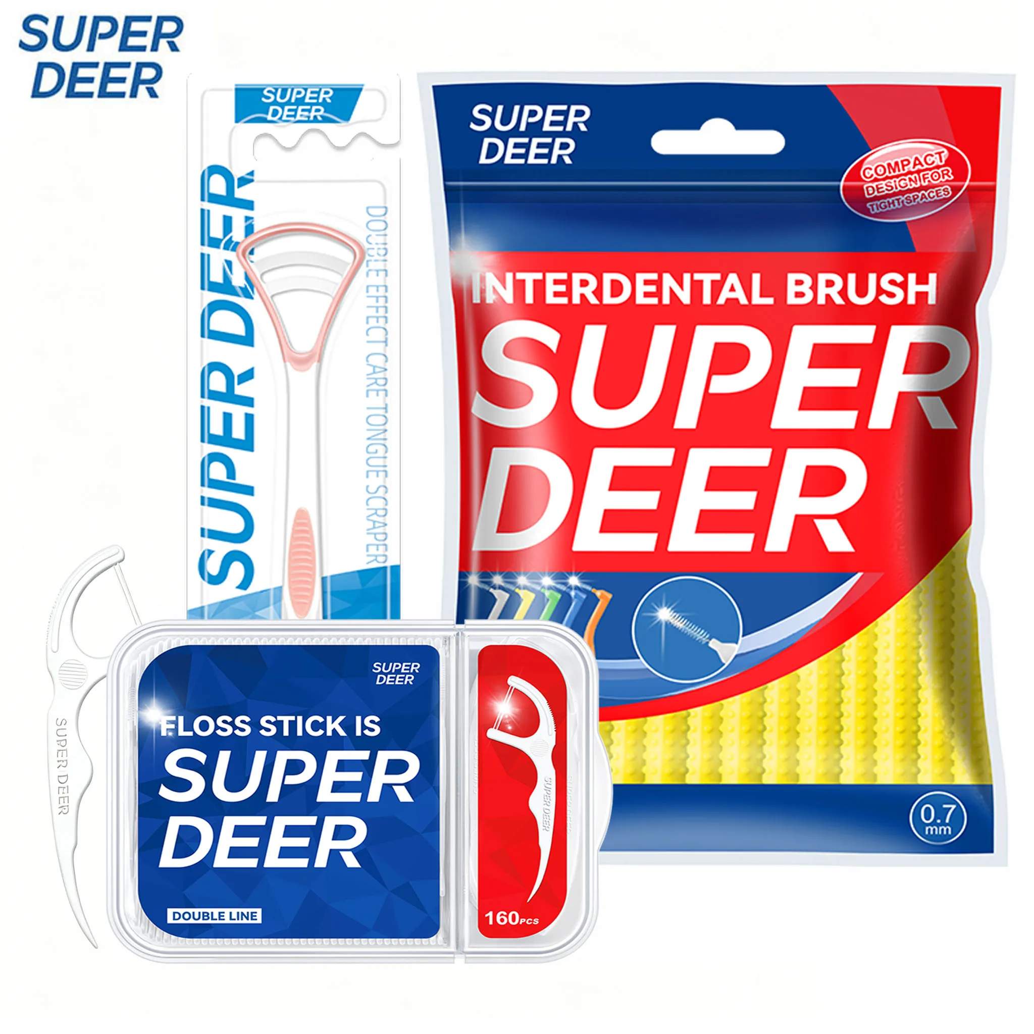 Super Deer Macaron Color Silicone Tongue Scraper L-Shape Orthodontic Interdental Brush Cleaning Tools Oral Care Family Size
Super Deer Macaron Color Silicone Tongue Scraper L-Shape Orthodontic Interdental Brush Cleaning Tools Oral Care Family Size