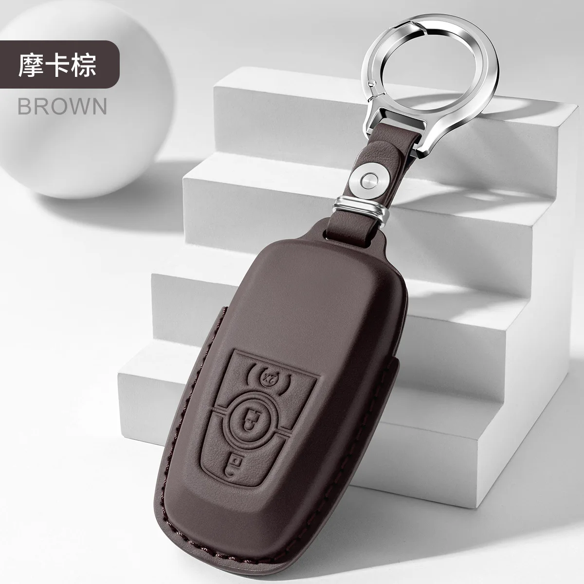 For Ford Edge Car Key Cover First layer Cowhide High-end Key Case Buckle Interior Modification
For Ford Edge Car Key Cover First layer Cowhide High-end Key Case Buckle Interior Modification