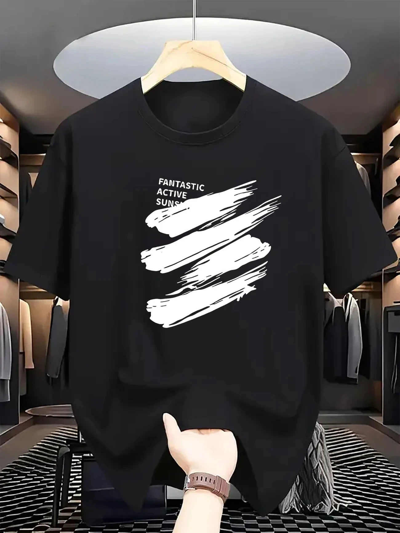 2025 Summer New Men 100% Cotton Letter Print Casual Short Sleeve Outdoor Sports Breathable and Comfortable T-shirt
2025 Summer New Men 100% Cotton Letter Print Casual Short Sleeve Outdoor Sports Breathable and Comfortable T-shirt