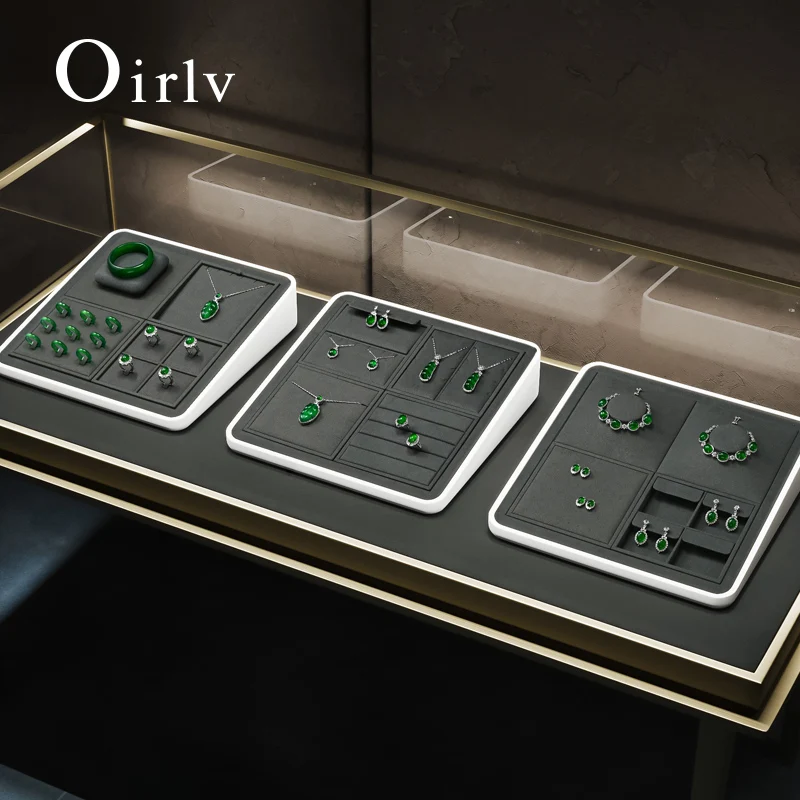 Oirlv Green Jewelry Display Set Shop Cabinet Display Props Necklace Display Bust Jewelry Store Ring Earrings Bangle Tray
Oirlv Green Jewelry Display Set Shop Cabinet Display Props Necklace Display Bust Jewelry Store Ring Earrings Bangle Tray