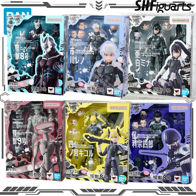 Bandai Original S.H.Figuarts Kaiju-no8 Reno Ichikawa Isao Shinomiya Action Figure Toys for Boys Girls Gift Collectible Model
Bandai Original S.H.Figuarts Kaiju-no8 Reno Ichikawa Isao Shinomiya Action Figure Toys for Boys Girls Gift Collectible Model