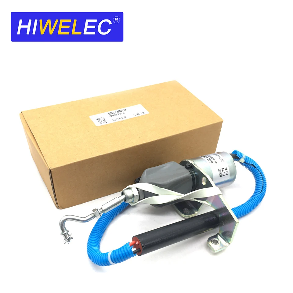 24V Fuel Shutdown Solenoid Valve for Cummins 6BT 6BTA 5.9L 4BT 4BTA 4942879 5295567
24V Fuel Shutdown Solenoid Valve for Cummins 6BT 6BTA 5.9L 4BT 4BTA 4942879 5295567