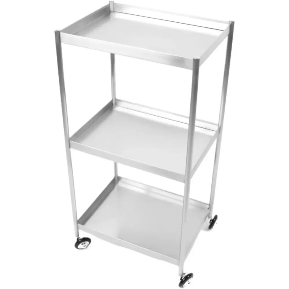 Трехъярусная передвижная тележка для косметики на колесах для парикмахеров и стилистов - многофункциональный органайзер
Трехъярусная передвижная тележка для косметики на колесах для парикмахеров и стилистов - многофункциональный органайзер