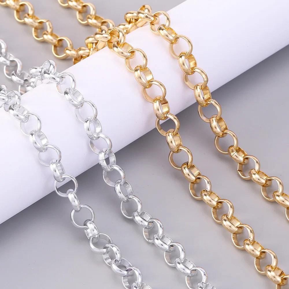 10metres High Quality 4mm 5mm Round Circle Metal Brass Jewelry BL Chians for Necklace Bracelets Making
10metres High Quality 4mm 5mm Round Circle Metal Brass Jewelry BL Chians for Necklace Bracelets Making