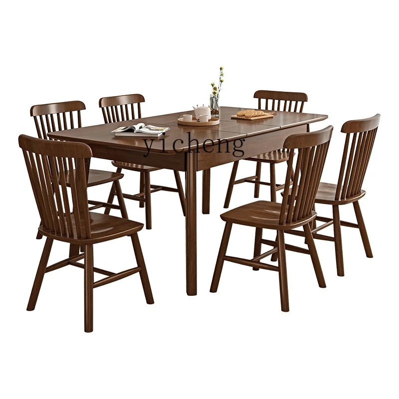 Zws Nordic Solid Wood Folding Dining Tables and Chairs Set Household Retractable Simple Rectangular Table
Zws Nordic Solid Wood Folding Dining Tables and Chairs Set Household Retractable Simple Rectangular Table