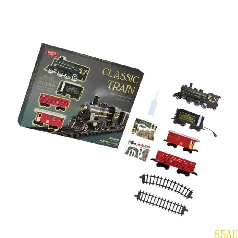 85AE Creative Adventure Train Track Building Set for Kids Fun Interactive Toy Puzzle Track with Electric Train for Toddlers
85AE Creative Adventure Train Track Building Set for Kids Fun Interactive Toy Puzzle Track with Electric Train for Toddlers