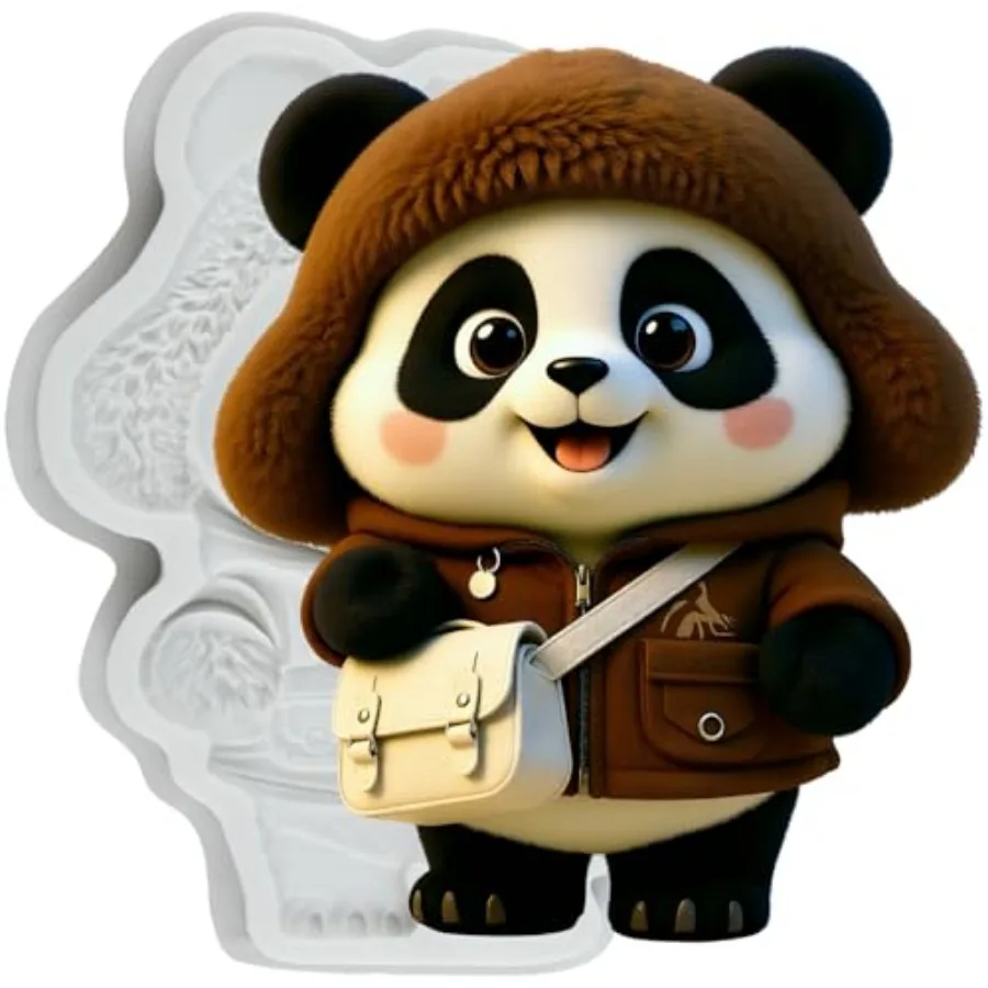 Panda Silicone Fondant Molds for Cake Decoration Cupcake Topper Chocolate Sugar Gum Paste Polymer Clay
Panda Silicone Fondant Molds for Cake Decoration Cupcake Topper Chocolate Sugar Gum Paste Polymer Clay