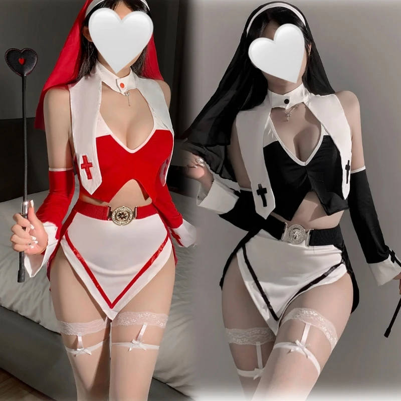 Sexy underwear punishment nun Halloween cosplay costume uniform seduction pure desire free couple flirting
Sexy underwear punishment nun Halloween cosplay costume uniform seduction pure desire free couple flirting