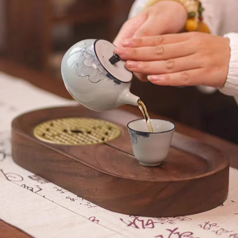Simple Fashion Tea Platter Kung Fu Chinese Style Ceremony Rectangle Tea Serving Tray Living Room Bandeja Madera Home Furniture
Simple Fashion Tea Platter Kung Fu Chinese Style Ceremony Rectangle Tea Serving Tray Living Room Bandeja Madera Home Furniture