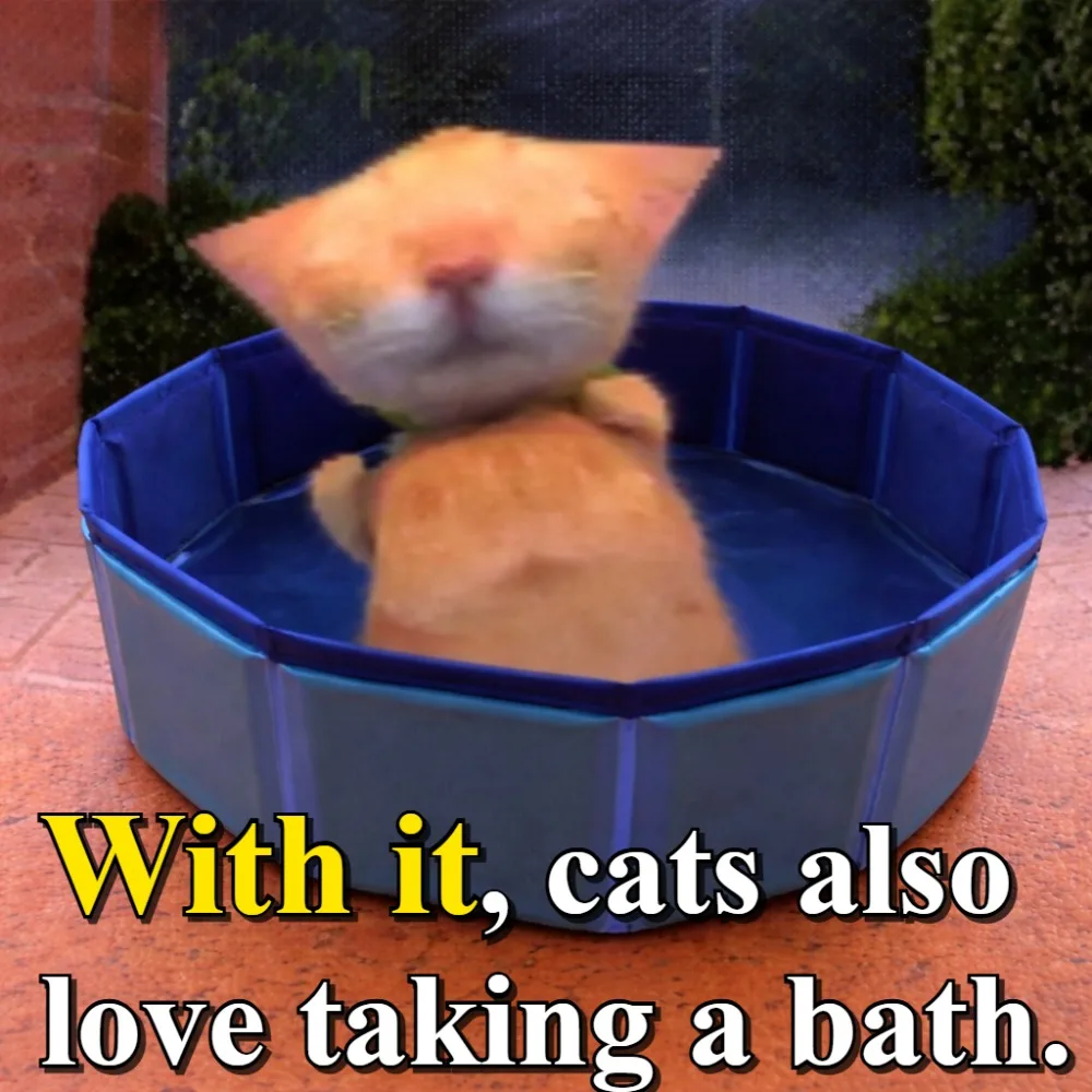 Portable Foldable Pet Dog Pool Easy to Clean Round Bathtub for Home Backyard Travel
Portable Foldable Pet Dog Pool Easy to Clean Round Bathtub for Home Backyard Travel