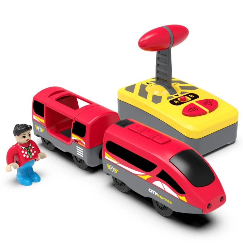 Magnetic Slot Diecast Car RC Electric Train Track Sets Fit for All Wood Railway Track Accessories Christmas Gift for Children
Magnetic Slot Diecast Car RC Electric Train Track Sets Fit for All Wood Railway Track Accessories Christmas Gift for Children