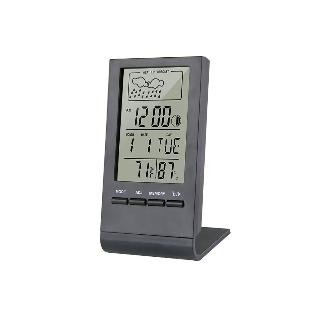 Wireless Thermometer Hygrometer Gauge Indicator Weather Station Electronic Temperature Humidity Monitor Clock for Indoor Outdoor
Wireless Thermometer Hygrometer Gauge Indicator Weather Station Electronic Temperature Humidity Monitor Clock for Indoor Outdoor