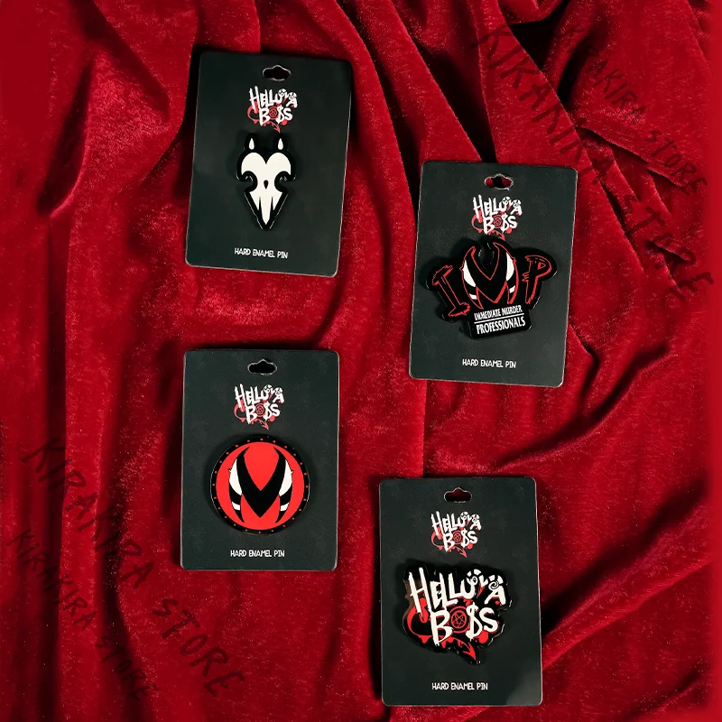 Helluva Boss Logo Series Enamel Metal Badge Anime Cosplay Genuine Peripheral Emblem Ornaments Mascot collection Decoration
Helluva Boss Logo Series Enamel Metal Badge Anime Cosplay Genuine Peripheral Emblem Ornaments Mascot collection Decoration