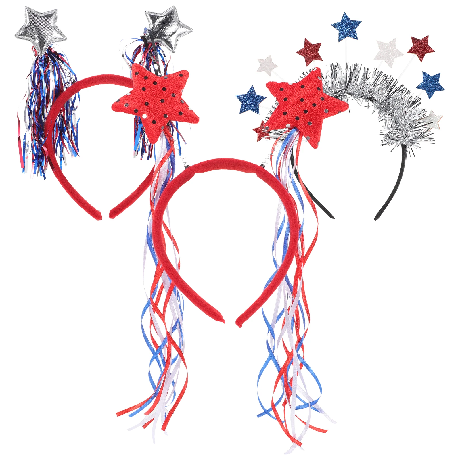 3 Pcs American Flag Headband Star Patriotic Accessories Independence Day Party Supplies 4th July Outfits Women Kids Hair Tools
3 Pcs American Flag Headband Star Patriotic Accessories Independence Day Party Supplies 4th July Outfits Women Kids Hair Tools