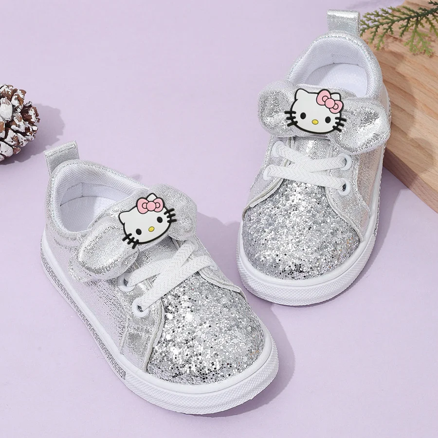 Детские повседневные кроссовки Kuromi, летние, осенние, весенние кроссовки Hello Kitty, новые кроссовки для бега, модные кроссовки с героями мультфильмов для девочек, кеды.
Детские повседневные кроссовки Kuromi, летние, осенние, весенние кроссовки Hello Kitty, новые кроссовки для бега, модные кроссовки с героями мультфильмов для девочек, кеды.