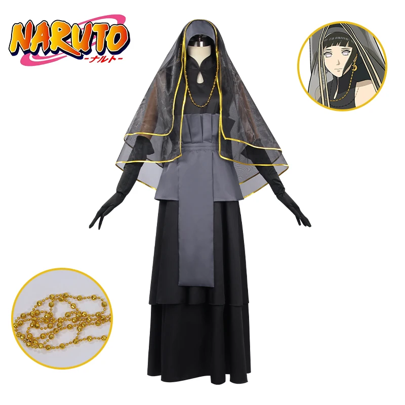 Anime Hyuga Hinata Cosplay Costumes Woman Black Wedding Dress Disguise Suit Halloween Christmas Party
Anime Hyuga Hinata Cosplay Costumes Woman Black Wedding Dress Disguise Suit Halloween Christmas Party