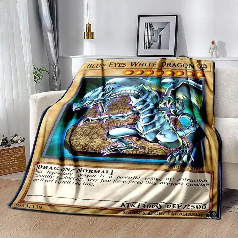 Anime Yu Gi Oh Card Throw Blanket Blue Eyes White Dragon Anime Cartoon Soft Plush Blanket Bedroom Bedspread Home Decor
Anime Yu Gi Oh Card Throw Blanket Blue Eyes White Dragon Anime Cartoon Soft Plush Blanket Bedroom Bedspread Home Decor