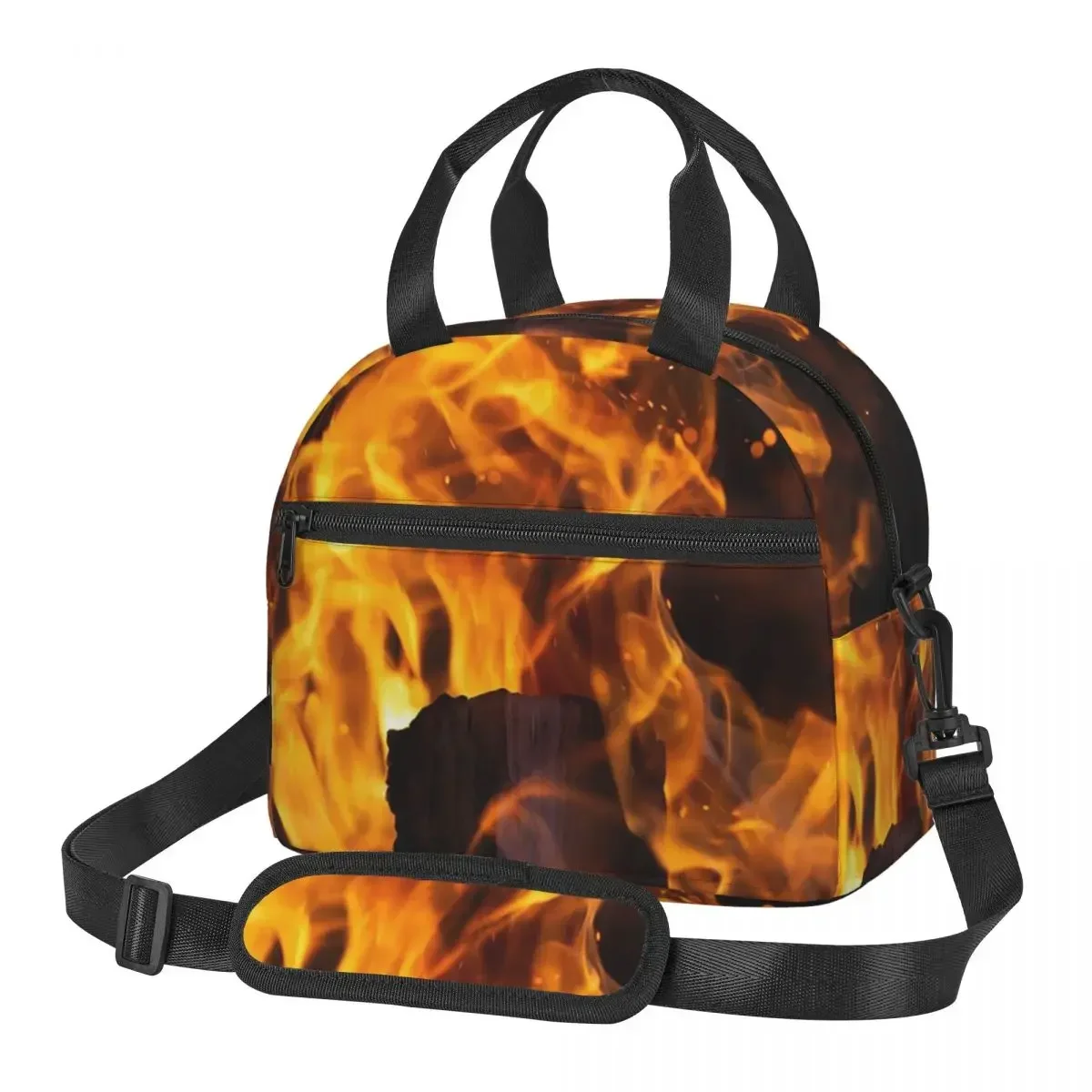 Burning Fire With Sparks Lunch Bags Insulated Bento Box Resuable Lunch Tote Picnic Bags Cooler Bag for Woman School
Burning Fire With Sparks Lunch Bags Insulated Bento Box Resuable Lunch Tote Picnic Bags Cooler Bag for Woman School