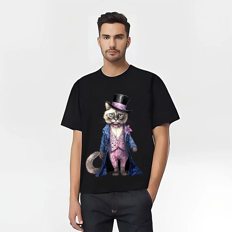 Men's short sleeve T-shirt Mr. Cat Graphic 3D Printed T-shirt Casual short sleeve T-shirt outdoor oversized men's clothing top
Men's short sleeve T-shirt Mr. Cat Graphic 3D Printed T-shirt Casual short sleeve T-shirt outdoor oversized men's clothing top