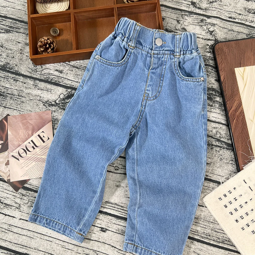 2026 Spring New Children Denim Trousers Fashion Kids Casual Pants Boys Vintage Versatile Jeans Girls Harem Pants Toddler Clothes
2026 Spring New Children Denim Trousers Fashion Kids Casual Pants Boys Vintage Versatile Jeans Girls Harem Pants Toddler Clothes