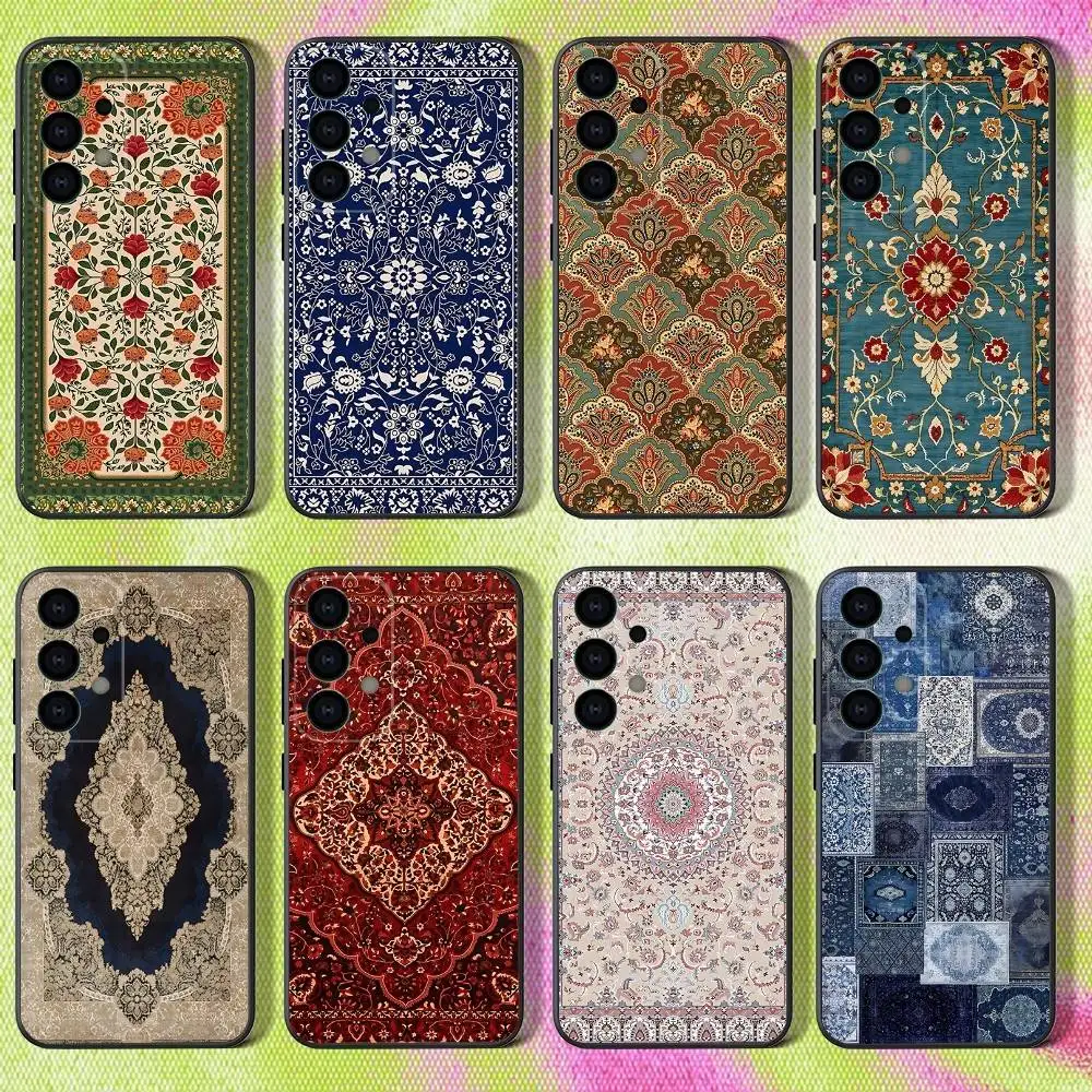 Persian Carpet Floral Patter Phone Case For Samsung S25,S24,S21,S22,S23,S30,Ultra,S20,Plus,Fe,Lite,Note,10,9,5G Black Cover
Persian Carpet Floral Patter Phone Case For Samsung S25,S24,S21,S22,S23,S30,Ultra,S20,Plus,Fe,Lite,Note,10,9,5G Black Cover