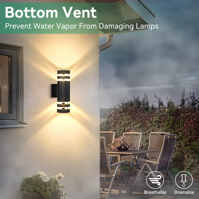 LED Outdoor Waterproof Lamp Wall Lamp Garden Light Round/Square Lighting Fixture For Decor Externel Street Corridor Stair Wall
LED Outdoor Waterproof Lamp Wall Lamp Garden Light Round/Square Lighting Fixture For Decor Externel Street Corridor Stair Wall