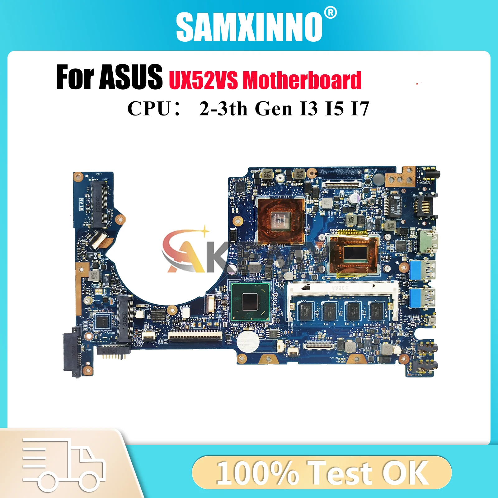 UX52VS Материнская плата для ноутбука ASUS ZenBook UX52VS UX52V Материнская плата для ноутбука с процессором I3 I5 I7 100% тестирование ОК быстрая доставка stk
UX52VS Материнская плата для ноутбука ASUS ZenBook UX52VS UX52V Материнская плата для ноутбука с процессором I3 I5 I7 100% тестирование ОК быстрая доставка stk