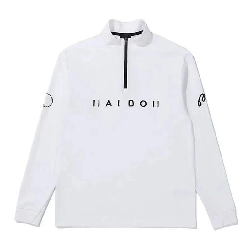 Spring and Autumn New Golf Men's Outdoor Quick drying Sportswear Versatile Long Sleeve T-shirt Comfortable Half Zipper Pullover
Spring and Autumn New Golf Men's Outdoor Quick drying Sportswear Versatile Long Sleeve T-shirt Comfortable Half Zipper Pullover