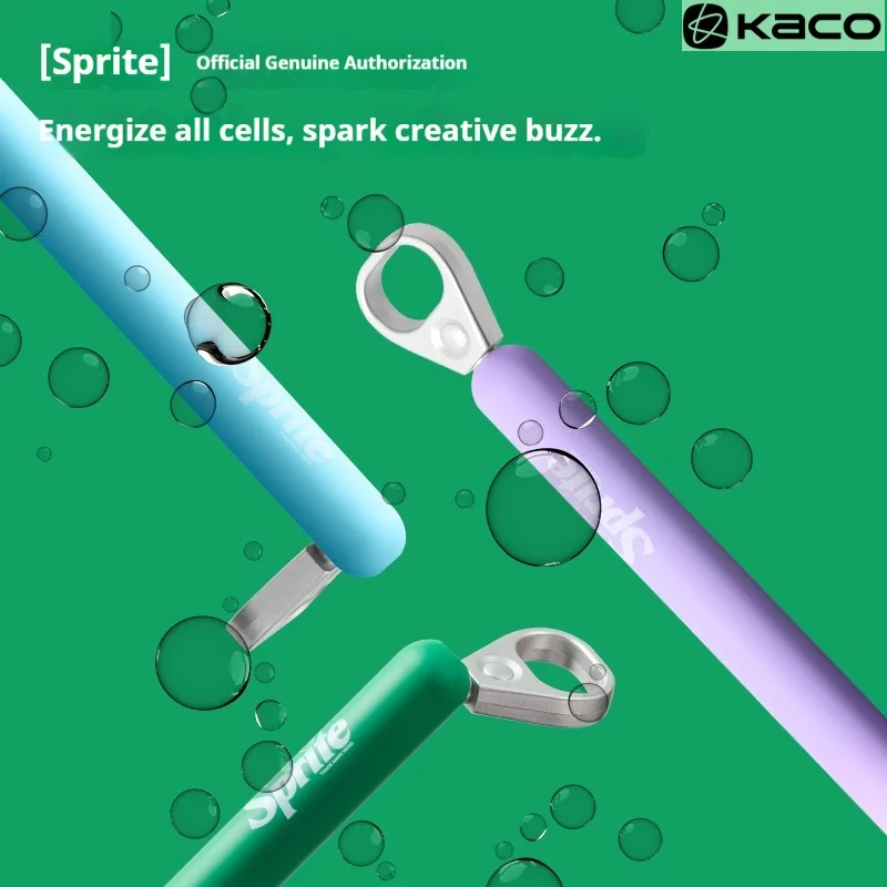 KACO Sprite Collaboration POPUP Гелевая ручка Боковой пресс Вытяжное кольцо 0,5 Черный Быстросохнущие канцелярские принадлежности ST Двойной наконечник ручки для гладкого письма 
KACO Sprite Collaboration POPUP Гелевая ручка Боковой пресс Вытяжное кольцо 0,5 Черный Быстросохнущие канцелярские принадлежности ST Двойной наконечник ручки для гладкого письма