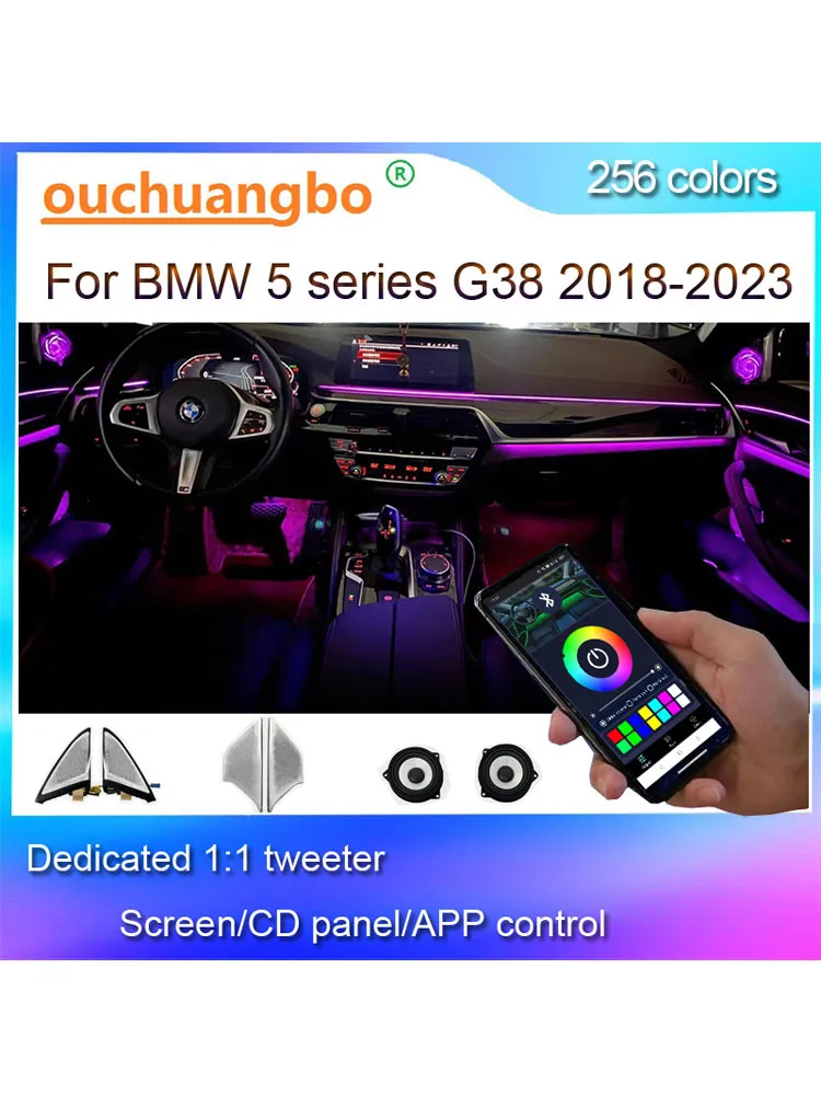 Ouchuangbo LED Ambient Light For 5 Series G38 2018-2023 Atmosphere Lamp Ambiental Backlight Kit Interior lighting environmental
Ouchuangbo LED Ambient Light For 5 Series G38 2018-2023 Atmosphere Lamp Ambiental Backlight Kit Interior lighting environmental