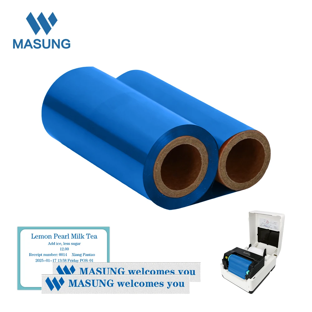 MASUNG Industrial Grade 110mm Width 100 Meter Long Thermal Transfer Ribbon Roll by Masung - Superior Print Density & Durability
MASUNG Industrial Grade 110mm Width 100 Meter Long Thermal Transfer Ribbon Roll by Masung - Superior Print Density & Durability