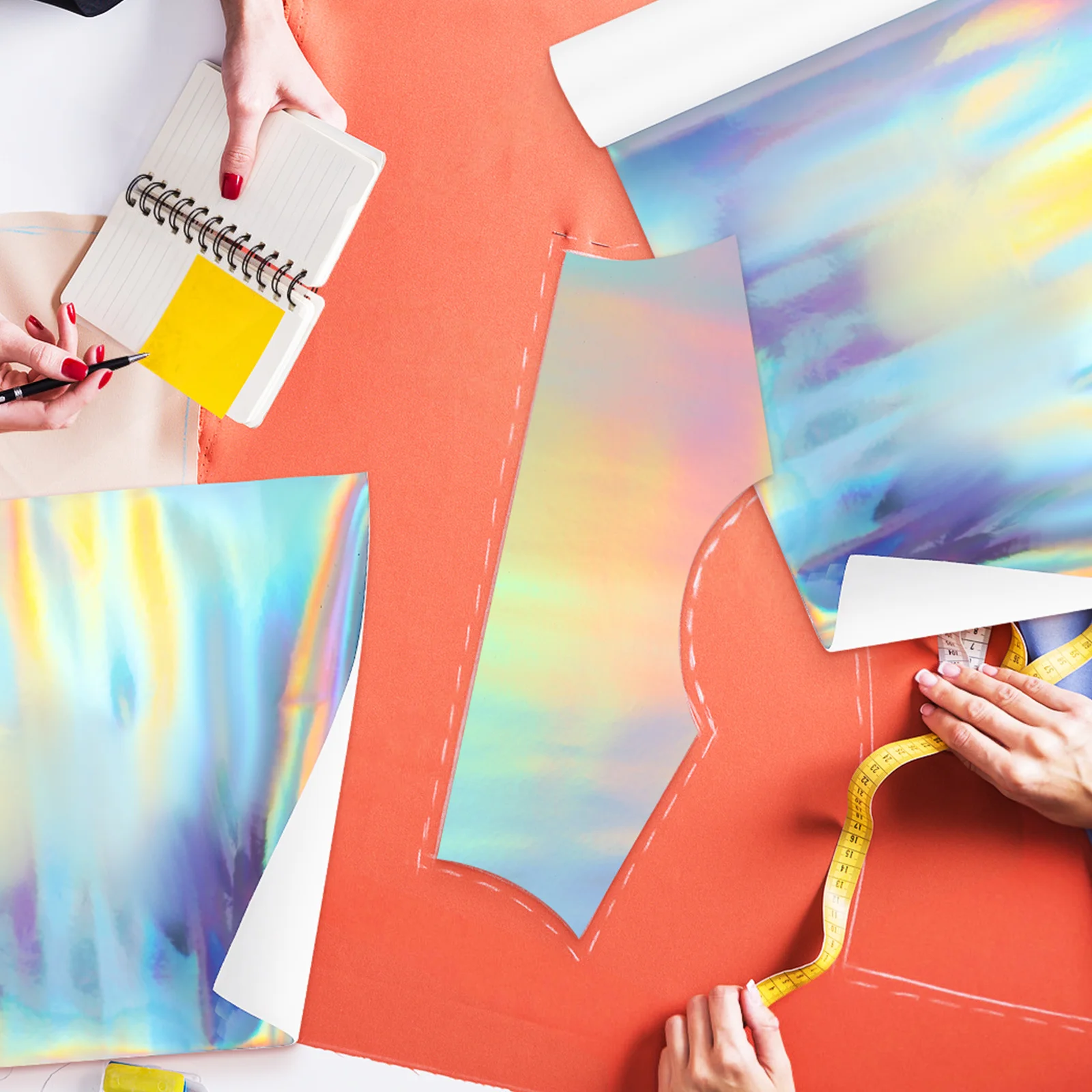 Iridescent PU Glitter Sheet Colorful Mirror Fabric for DIY Crafts Clothing Costume Making Material Dress Fabric
Iridescent PU Glitter Sheet Colorful Mirror Fabric for DIY Crafts Clothing Costume Making Material Dress Fabric