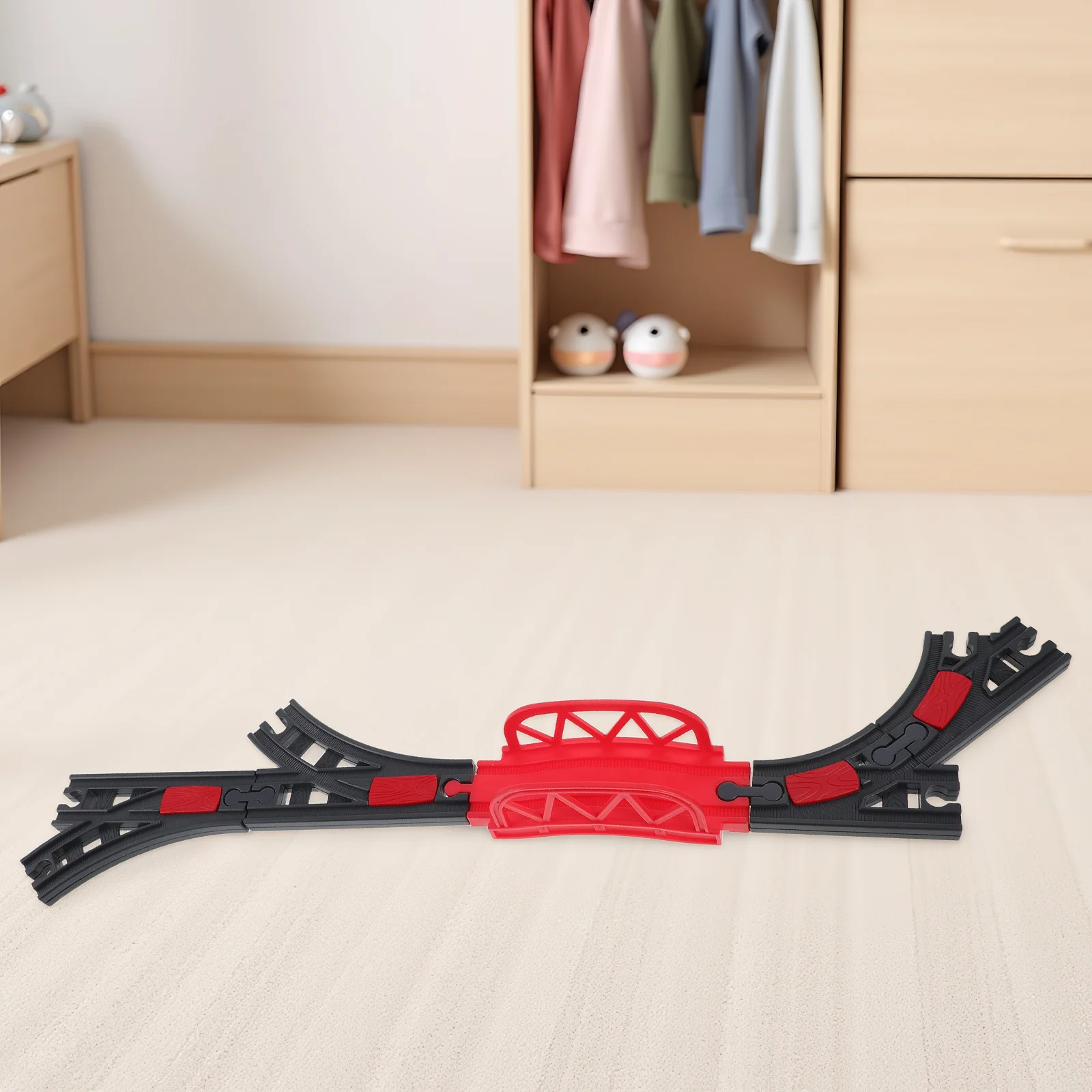 1Set Plastic Train Track Connector Piece Railway Track Adapter Accessories Secure Connection Creative Play Scene Expansion
1Set Plastic Train Track Connector Piece Railway Track Adapter Accessories Secure Connection Creative Play Scene Expansion