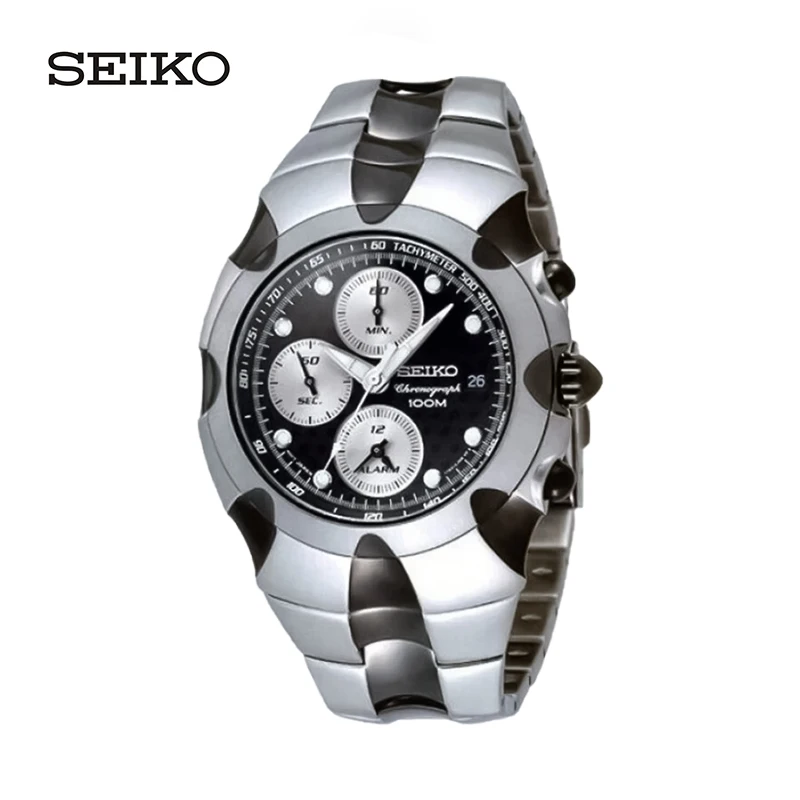 SEIKO Japanese original Men Watch 100m waterproof Quartz Watches fashion Sports watch SNA765J1
SEIKO Japanese original Men Watch 100m waterproof Quartz Watches fashion Sports watch SNA765J1