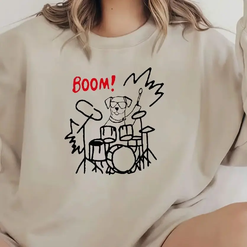 Unisex Sweatshirt Graphic Hoodies Y2K Boom Drummer Puppy Rock Casual Daily Wear with Multiple Colors Versatile Stylish Pullover
Unisex Sweatshirt Graphic Hoodies Y2K Boom Drummer Puppy Rock Casual Daily Wear with Multiple Colors Versatile Stylish Pullover