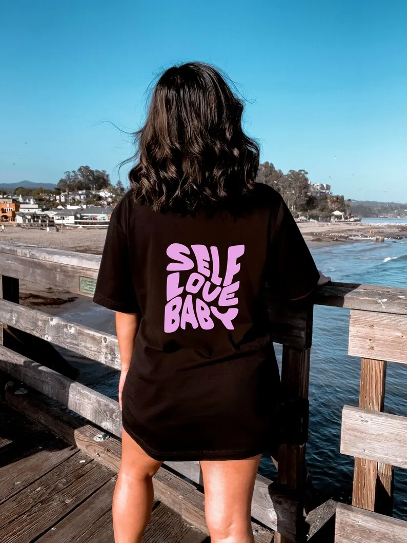 Sugarbaby Self Love Baby t-shirt Cute tshirts Aesthetic Cotton t shirt Short Sleeved Fashion Casual Tops Unisex Women Summer Tee
Sugarbaby Self Love Baby t-shirt Cute tshirts Aesthetic Cotton t shirt Short Sleeved Fashion Casual Tops Unisex Women Summer Tee